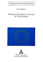 Strophe Und Struktur in Der Lyrik Sir Philip Sidneys