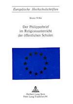 Der Philipperbrief Im Religionsunterricht Der Oeffentlichen Schulen