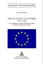 Johanne Charlotte Unzer-Ziegler 1725-1782