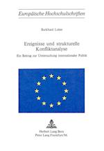 Ereignisse Und Strukturelle Konfliktanalyse