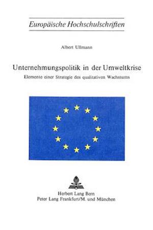 Unternehmungspolitik in Der Umweltkrise