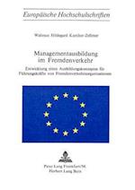 Managementsausbildung Im Fremdenverkehr