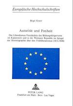 Autoritaet Und Freiheit