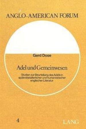 Adel Und Gemeinwesen