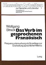 Das Verb Im Gesprochenen Franzoesisch