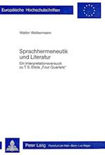 Sprachhermeneutik Und Literatur