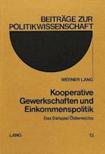 Kooperative Gewerkschaften Und Einkommenspolitik