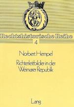 Richterleitbilder in Der Weimarer Republik
