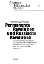 Permanente Revolution Und Russische Revolution