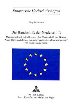 Die Handschrift Der -Niederschrift-