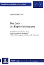 Das Ende Des Exportchristentums