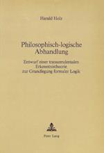 Philosophisch-Logische Abhandlung