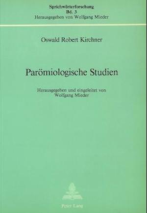 Paroemiologische Studien