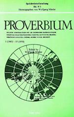 Proverbium 1 (1965) - 15 (1970). Proverbium 16 (1971) - 25 (1975)