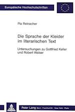 Die Sprache Der Kleider Im Literarischen Text