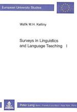 Surveys in Linguistics and Language Teaching I