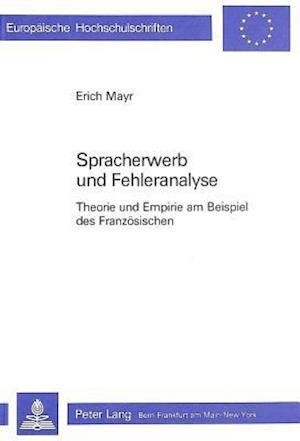 Spracherwerb Und Fehleranalyse