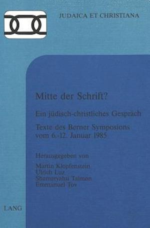 Mitte Der Schrift?