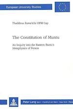 The Constitution of Muntu