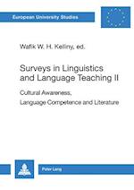 Surveys in Linguistics and Language Teaching II