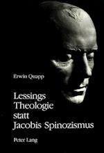 Lessings Theologie Statt Jacobis Spinozismus