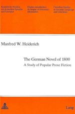 The German Novel of 1800
