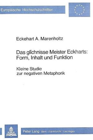 Das Glichnisse Meister Eckharts