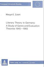 Literary Theory in Germany