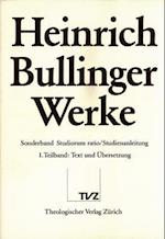 Heinrich Bullinger. Werke