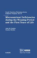 Micronutrient Deficiencies during the Weaning Period and the First Years of Life