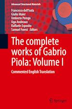 The Complete Works of Gabrio Piola