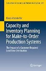 Capacity and Inventory Planning for Make-to-Order Production Systems