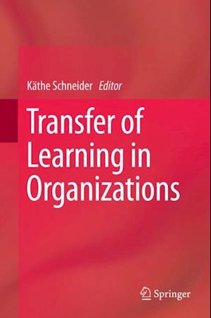 Transfer of Learning in Organizations