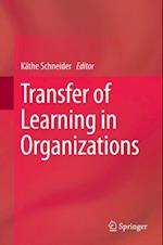 Transfer of Learning in Organizations