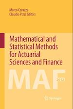 Mathematical and Statistical Methods for Actuarial Sciences and Finance