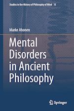 Mental Disorders in Ancient Philosophy