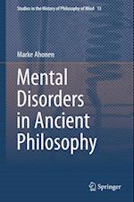 Mental Disorders in Ancient Philosophy