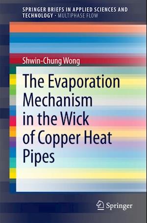 Evaporation Mechanism in the Wick of Copper Heat Pipes