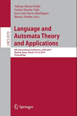 Language and Automata Theory and Applications