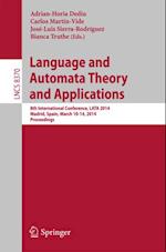 Language and Automata Theory and Applications