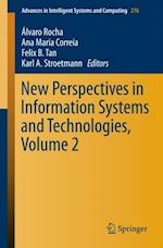 New Perspectives in Information Systems and Technologies, Volume 2