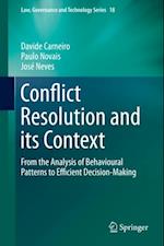 Conflict Resolution and its Context