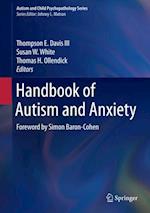 Handbook of Autism and Anxiety