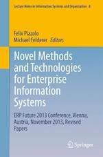 Novel Methods and Technologies for Enterprise Information Systems