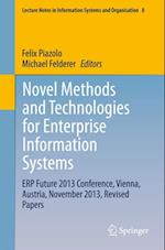 Novel Methods and Technologies for Enterprise Information Systems