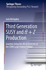 Third generation SUSY and t t +Z production