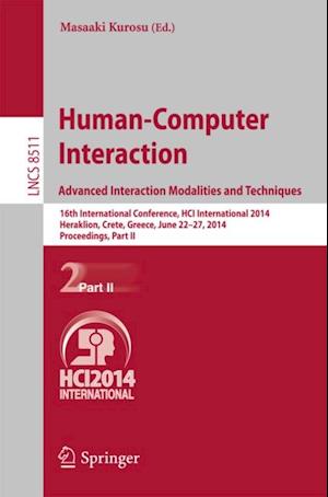 Human-Computer Interaction. Advanced Interaction, Modalities, and Techniques