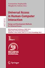 Universal Access in Human-Computer Interaction: Design and Development Methods for Universal Access