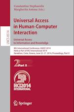 Universal Access in Human-Computer Interaction: Universal Access to Information and Knowledge