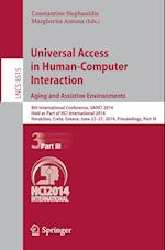 Universal Access in Human-Computer Interaction: Aging and Assistive Environments